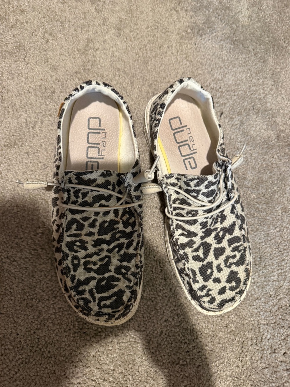 Leopard Print hey dudes